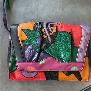 Colorful Patchwork Women's Bag